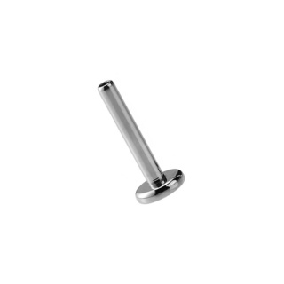 Titanium Labret Pin 3mm Plate