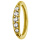 Jewelled Hinged Ring 1.2