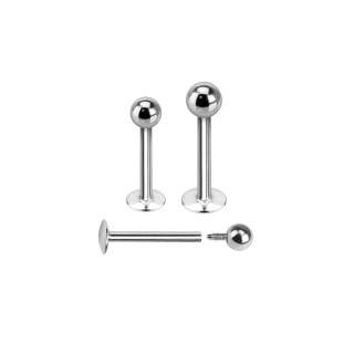 Internal Thread Titan Labret w ball