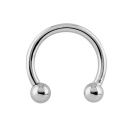 Circular Barbell w 2 balls 2,0 x 12  mm