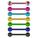 Barbell Color Titan with 2 Balls.-