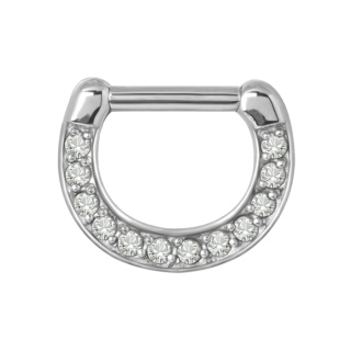 Jewelled Septum Clicker 1.2x8