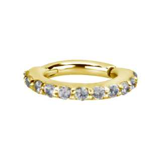 Jewelled Hinged Ring 1.2x6